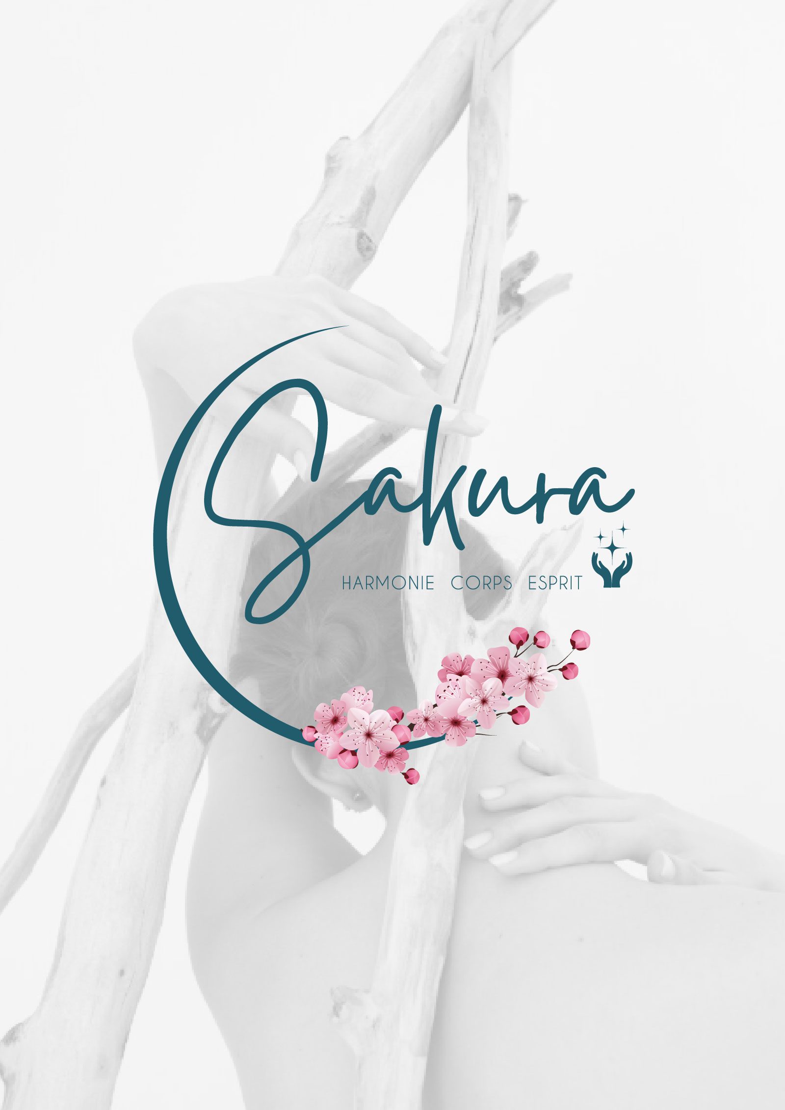 Harmonie Corps Esprit Sakura : refonte de logo et identité visuelle