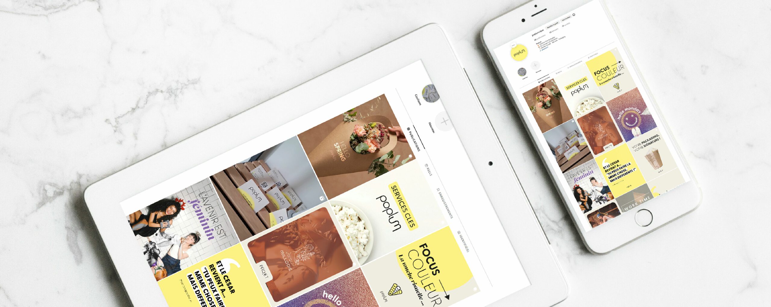 Support digital : visuels réseaux sociaux et newsletter par graphiste en Seine-et-Marne