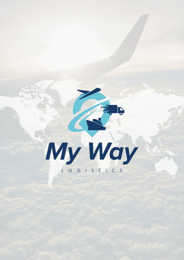 Création du logo et des signatures mails My Way Logistics par POPLUM, graphiste en Seine-et-Marne